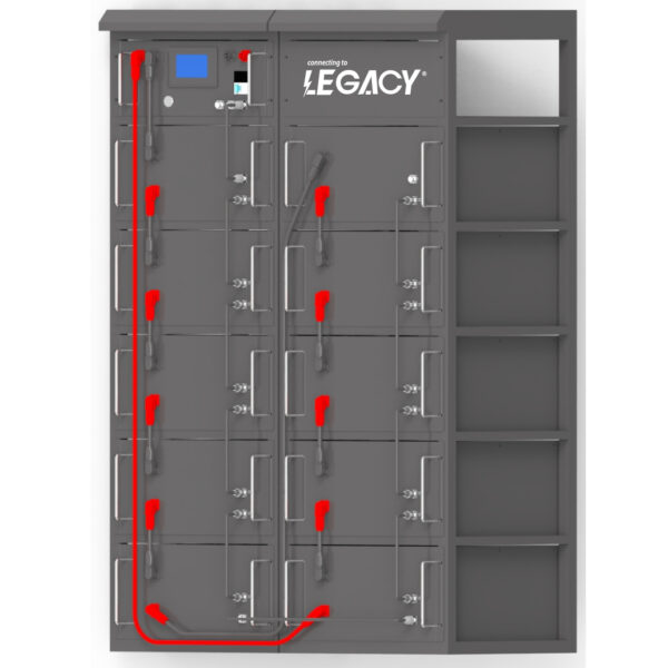 SCALABLE HIGH VOLTAGE LITHIUM BATTERY 314ah
